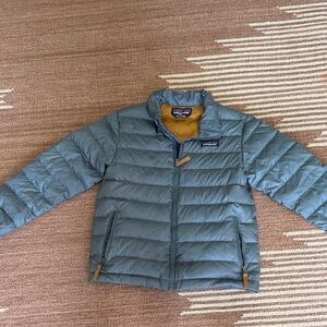 Patagonia Kids Grey Puffer Jacket